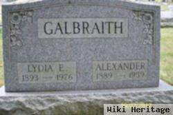 Lydia E Waltz Galbraith