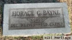 Horace G Bayne