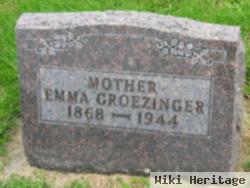 Emma Frances Gruber Groezinger