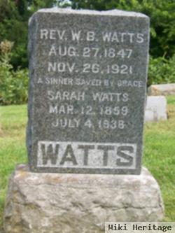 Sarah Mccullough Watts