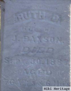 Ruth D. Richardson Paxson
