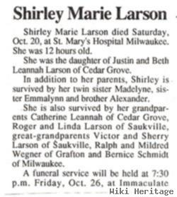 Shirley Marie Larson