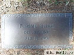 Flossie Davenport Benge