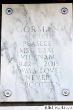 Msgt Alfred Peaslee Gorman