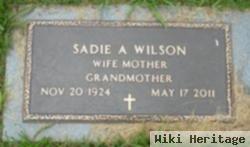 Sadie Agness Wilson Wilson