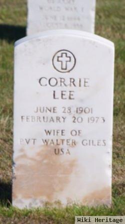 Corrie Lee Giles