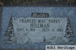 Frances Mae Parks Hillman