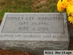 Sidney Lee Johnston