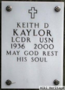 Keith D Kaylor