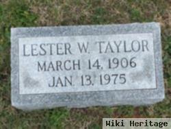 Lester W. Taylor