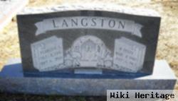 Benjamin Delee Langston