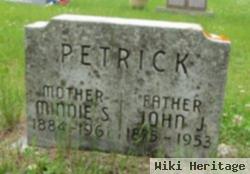 Minnie E. Sultze Petrick