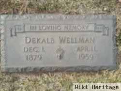 Dekalb "kal" Wellman