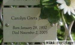 Carolyn Greta Jarvis