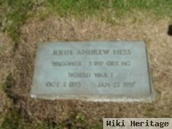 John Andrew Hess