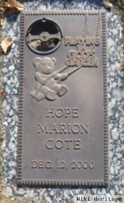 Hope Marion Cote