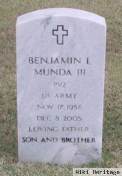 Benjamin L Munda, Iii