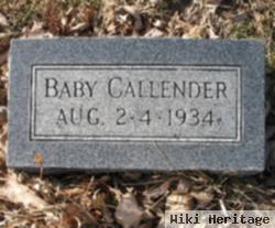 Baby Callender