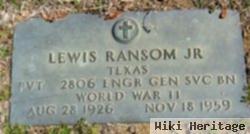 Lewis Ransom, Jr