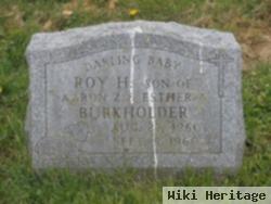 Roy Hoover Burkholder