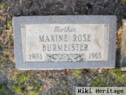 Maxine Rose Fosburg Burmeister