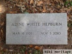 Adine White Hepburn