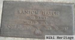 Ransom Hatch