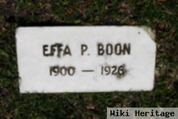 Effie Pauline Boon