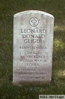 Leonard Donald Geiger