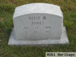 Alice M Jones