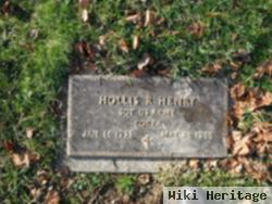 Hollis R Henry