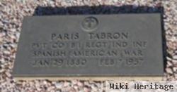 Paris Tabron