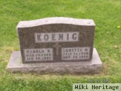 Loretta Marie Kisting Koenig