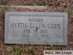 Myrtis Ellen Cody