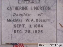 Katherine I Norton