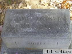 Fannie J. Pickett Mcdonald