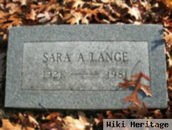 Sara A Prescott Lange