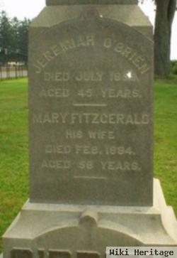 Mary Fitzgerald O'brien