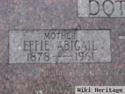 Effie Abigail Swepston Dotson