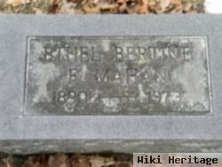 Ethel Bertine F Mahan