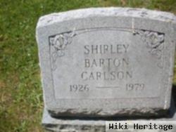 Shirley Barton Carlson