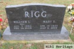 William L "bill" Rigg