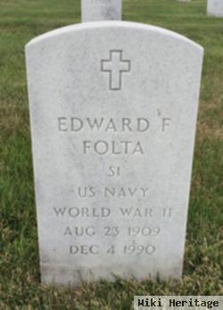 Edward F Folta