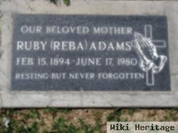 Ruby "reba" Craven Adams