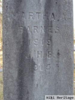 Martha A Barnes