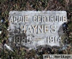 Addie Gertrude Haynes