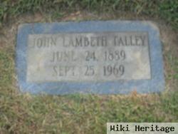 John Lamberth Talley