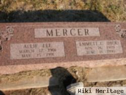 Emmett Cleo "dick" Mercer