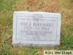 Max Fred Burkhardt