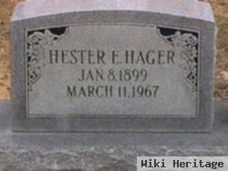 Hester E Hager